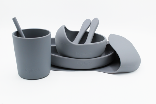 Set pappa in silicone senza BPA