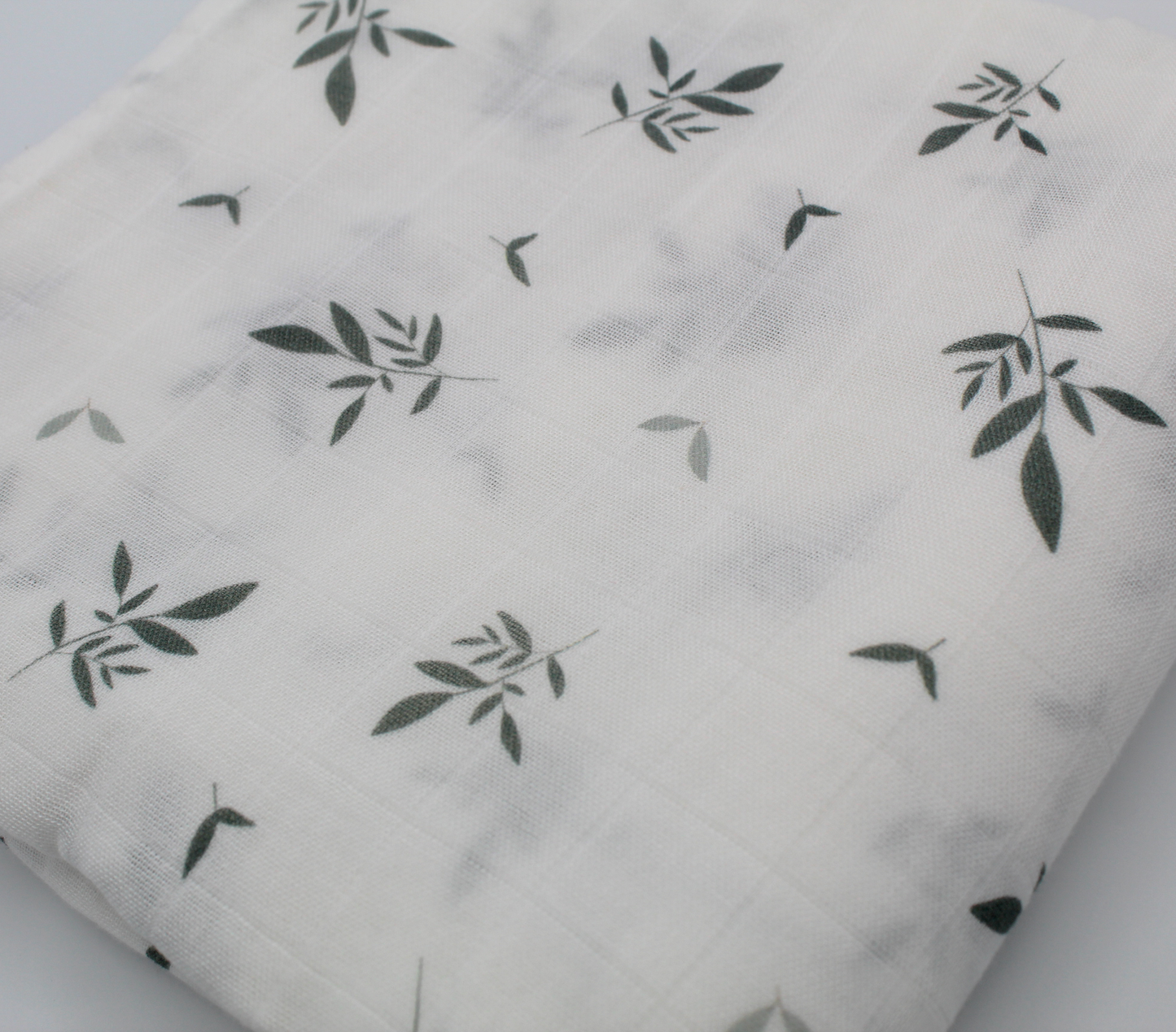 Manta de muselina de algodón y bambú