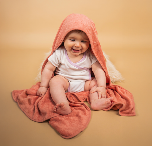 Accappatoio Neonato in 100% Bamboo – 95x95 cm