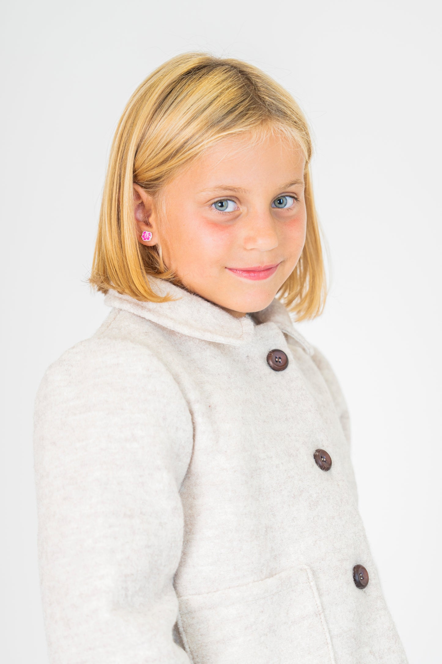 Cappotto corto in lana 100% mulesing free