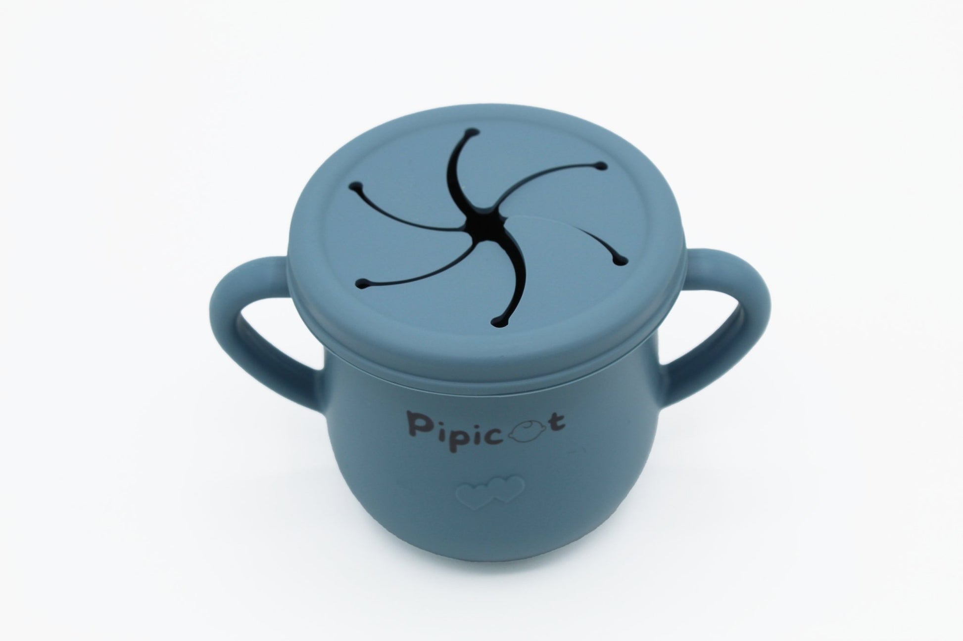 Bicchiere in silicone con coperchio - Pipicot