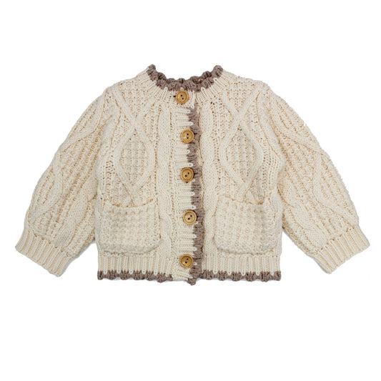 Cardigan in maglia di cotone 100% - Pipicot